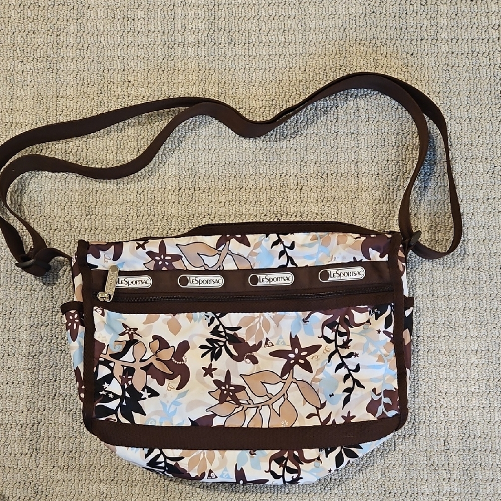 LeSportsac Bag Aquatic Serenity 25th Anniversary Version Turtles Seahorses